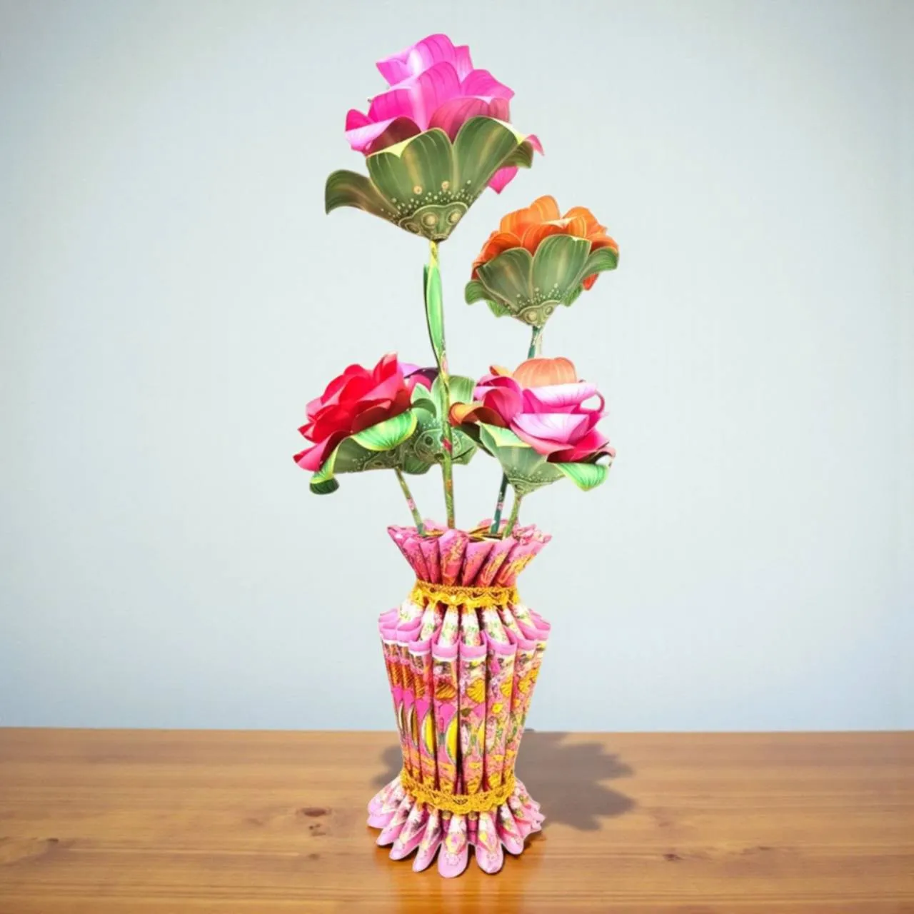 富華映月｜慈悲蓮花盤